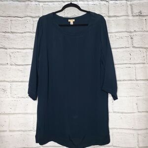 Anthropologie holding horses black long tunic Womens Medium